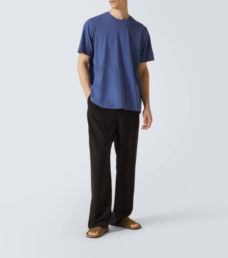 The Row Hugh suede slides outlook