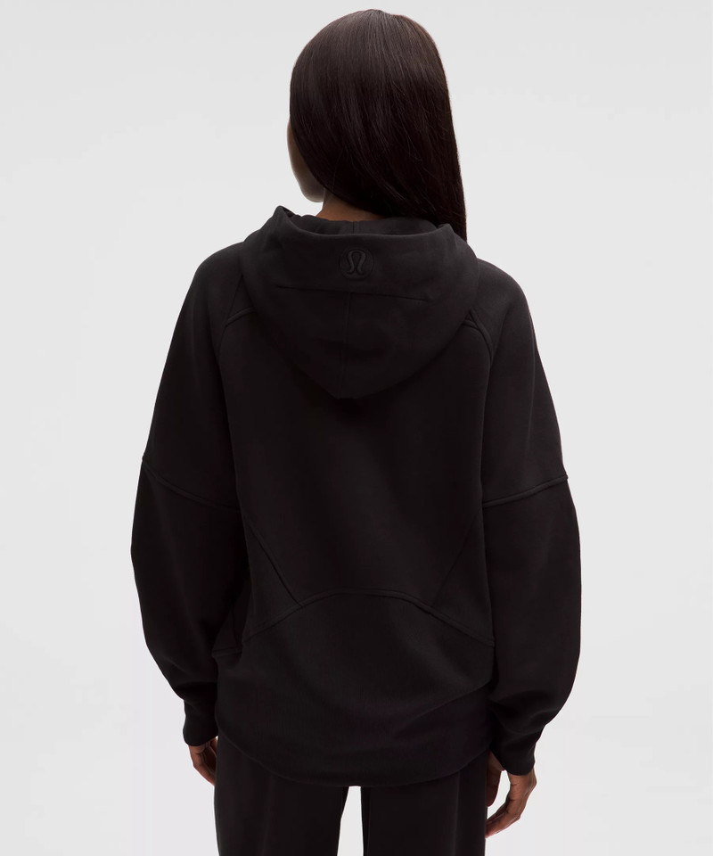 Scuba Oversized Half-Zip Hoodie *Long 1
