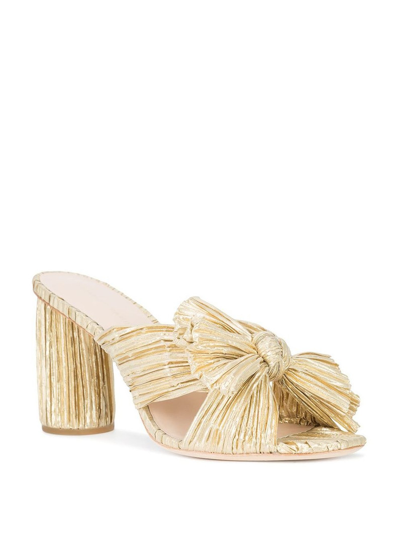 LOEFFLER RANDALL Penny 90mm pleated mules outlook