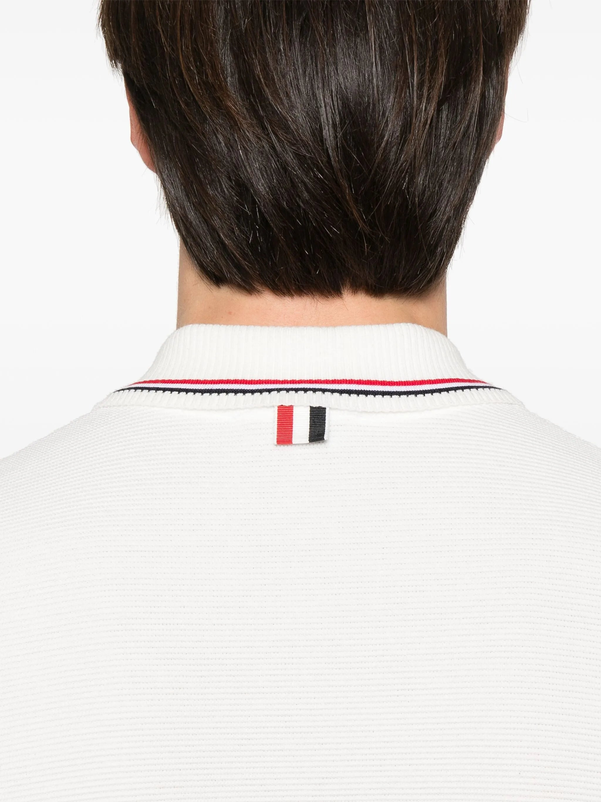 RWB stripe-detail polo shirt - 4