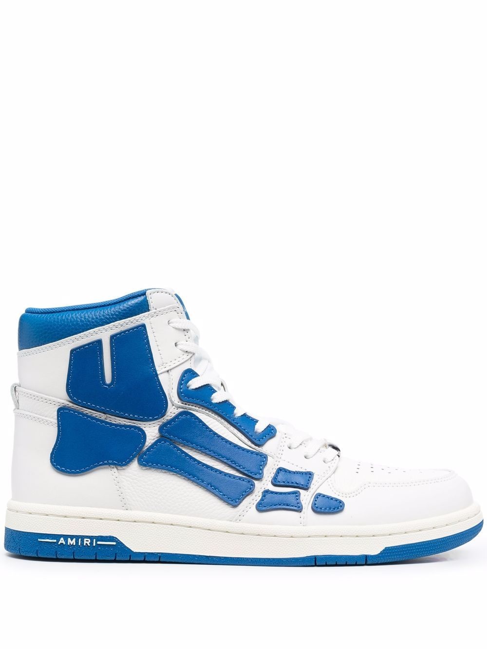 colourblock high-top sneakers - 1