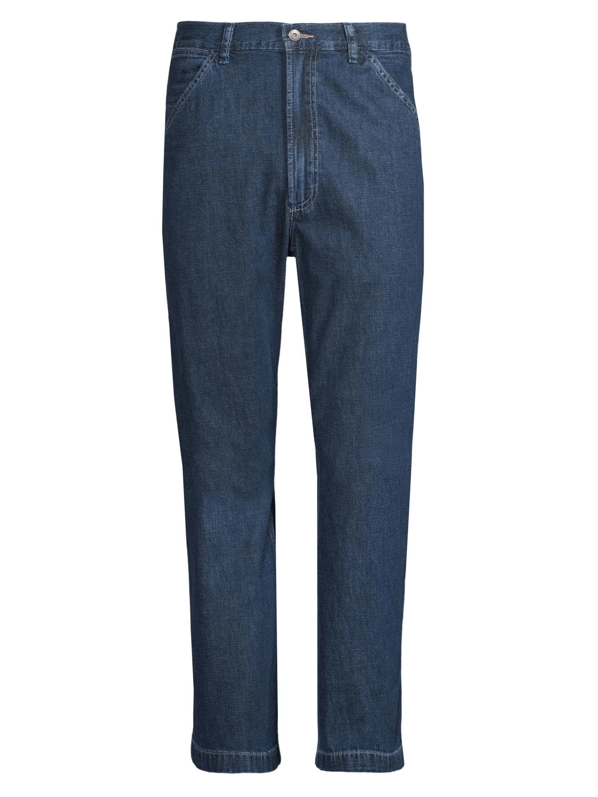 Men's Dungaree-Fit Carpenter Jeans - Dark Stone - 1