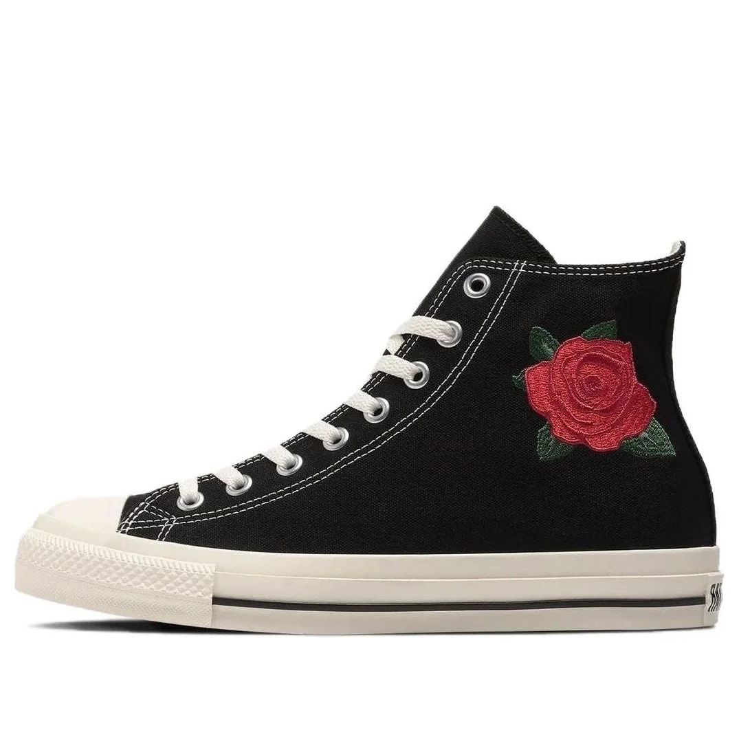 Converse All Star Rose Embroidery Hi 'Black White Red' 31311860 - 1
