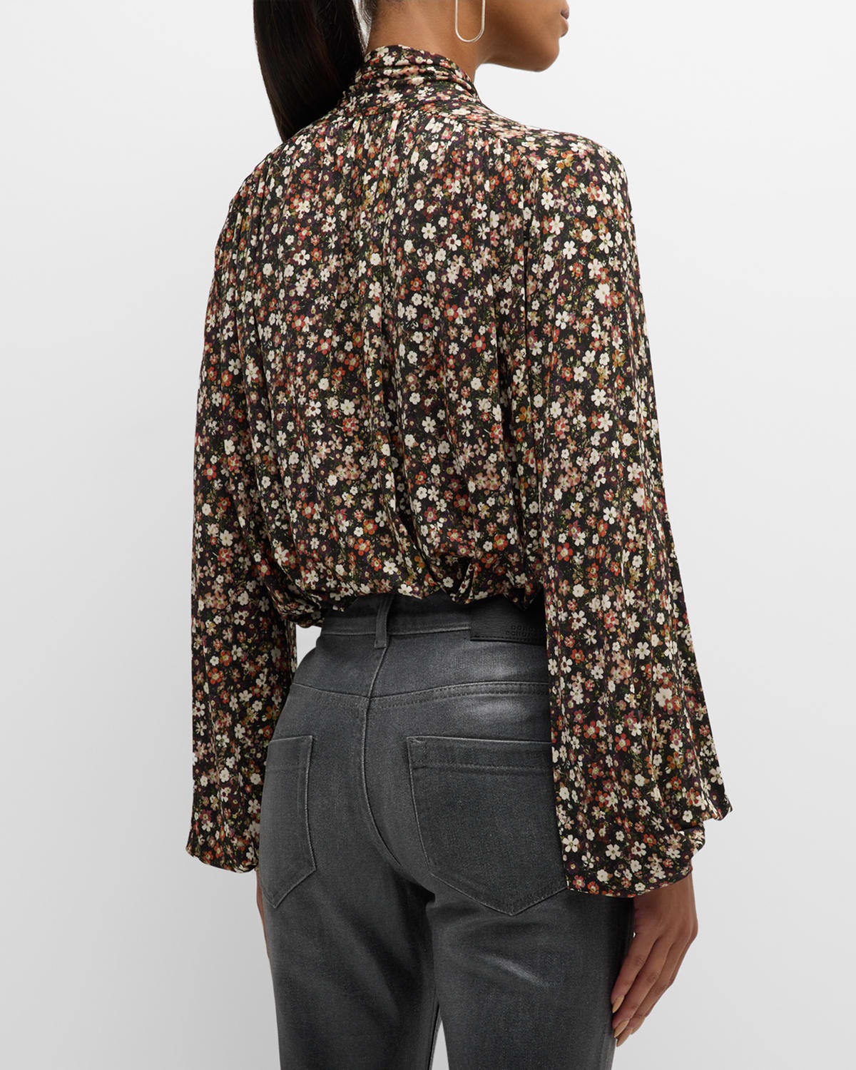 Millefleurs Dancing Floral-Print Blouse - 6