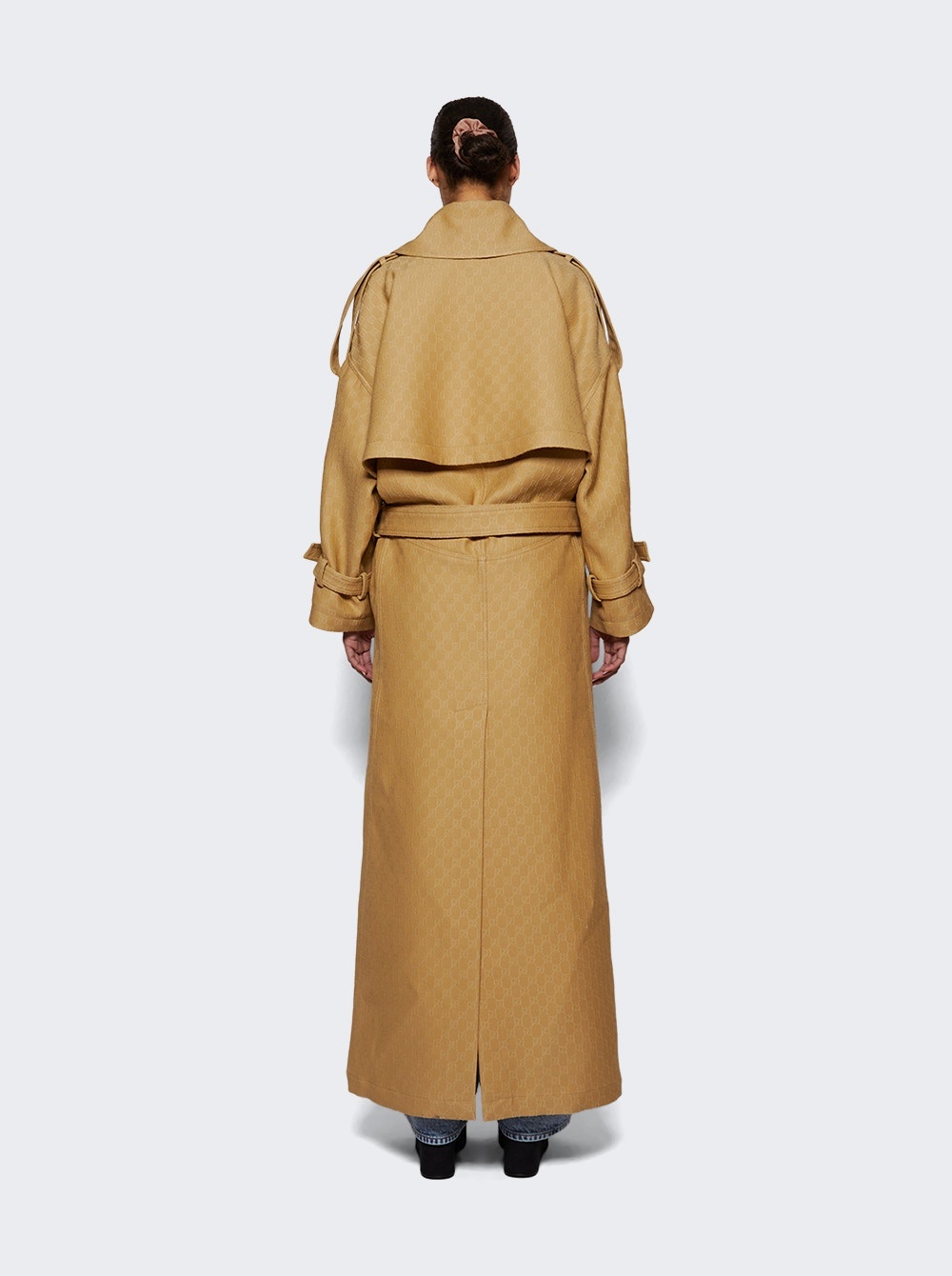 Double Breasted Coat Archive Beige - 4