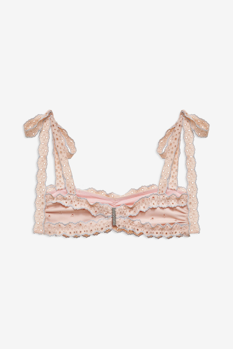 For Love & Lemons Alison Bandeau Bikini Top outlook