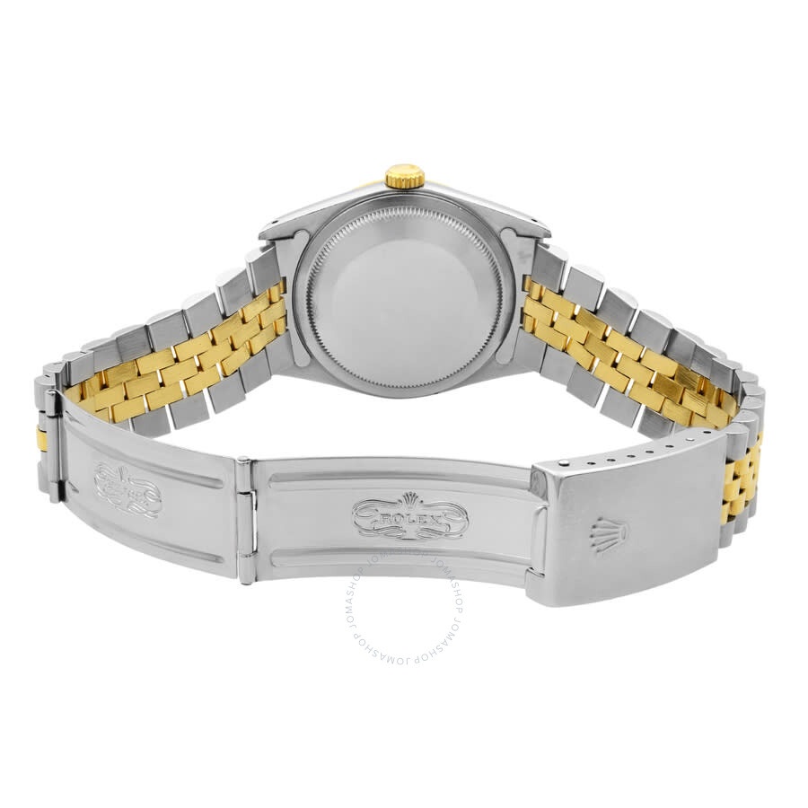 Pre-owned Rolex Datejust Automatic Chronometer Champagne Dial Men's Watch 16233 CSJ - 5