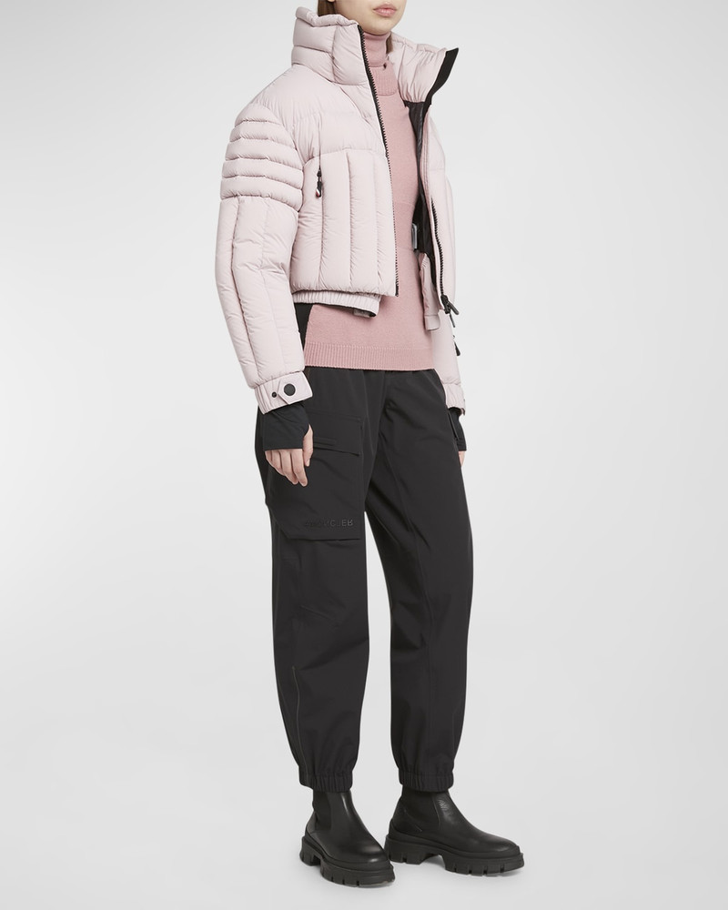 Moncler Grenoble Flims Cropped Puffer Bomber Jacket outlook