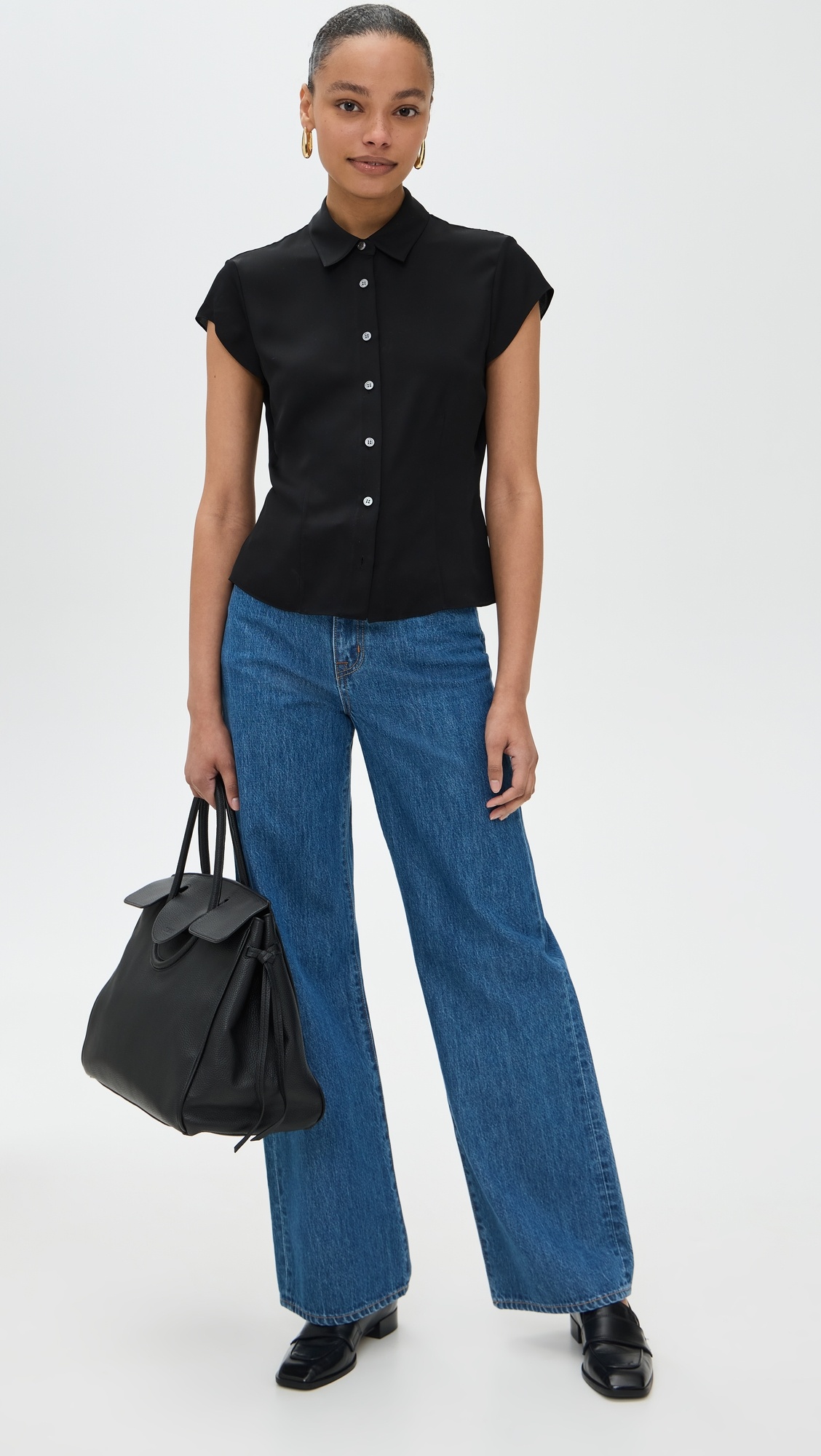 Cap Sleeve Blouse - 4