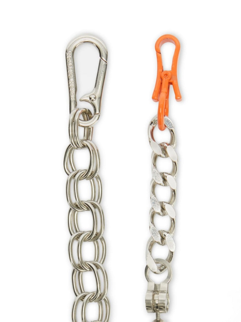 Heron Preston MULTICHAIN NECKLACE outlook