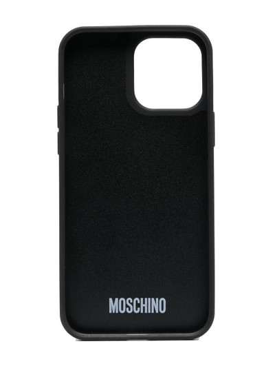 Moschino bear-print iPhone Pro Max 13 case outlook