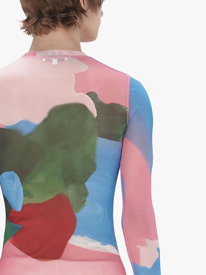 LONG SLEEVE MESH TOP 5