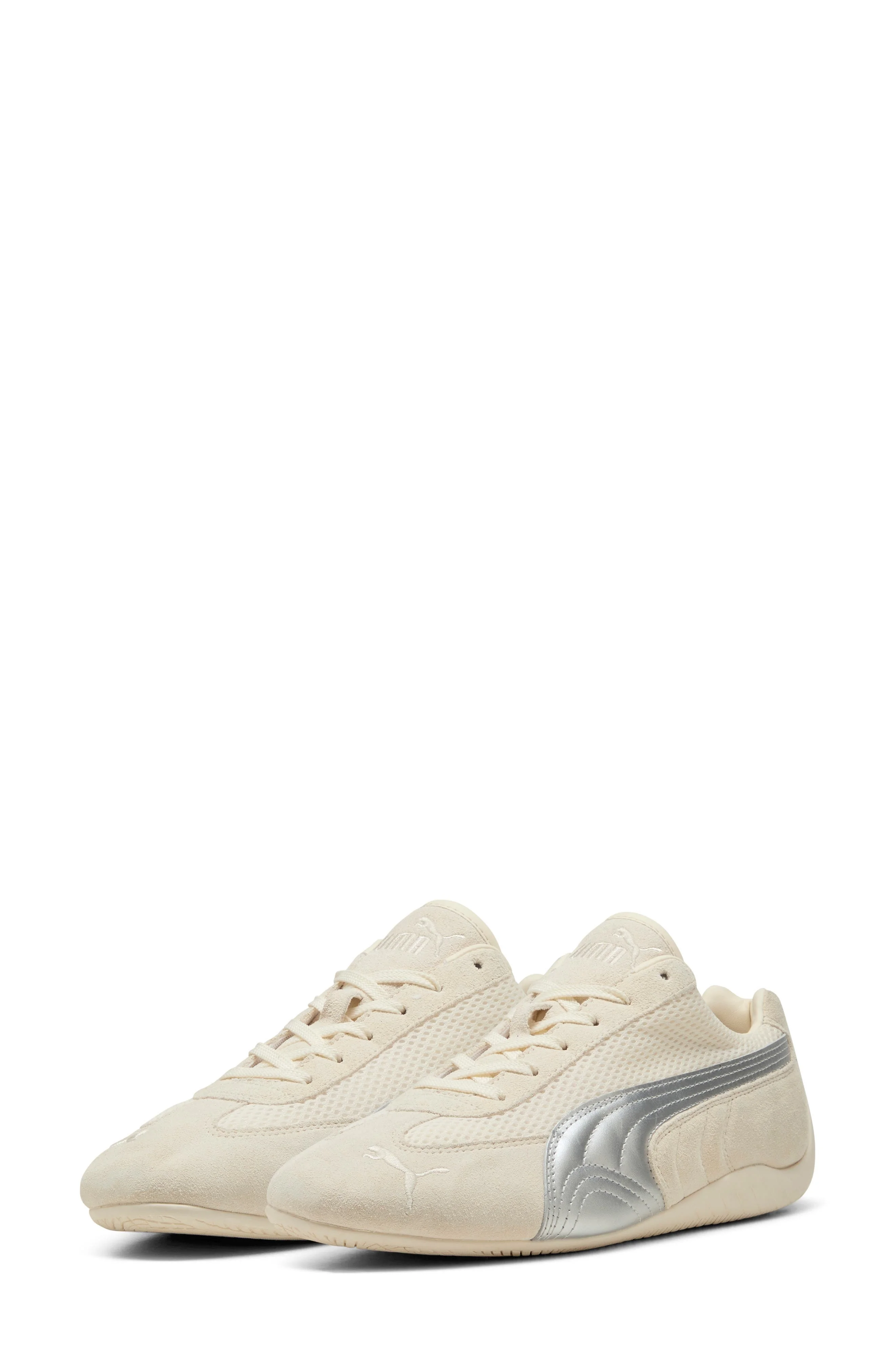 PUMA Speedcat Premium Sneaker in Frosted Ivory-Matte Silver at Nordstrom - 1