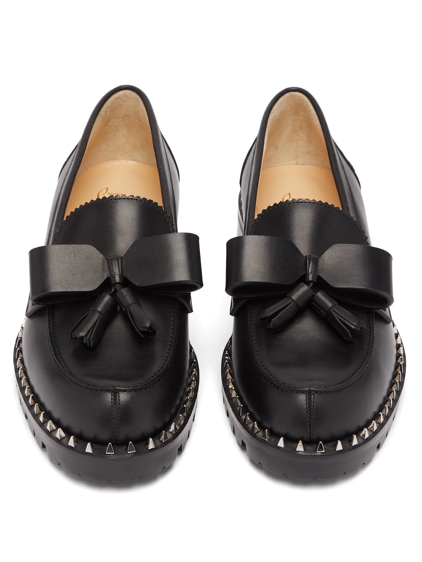 Ursul Lug studded leather loafers - 5