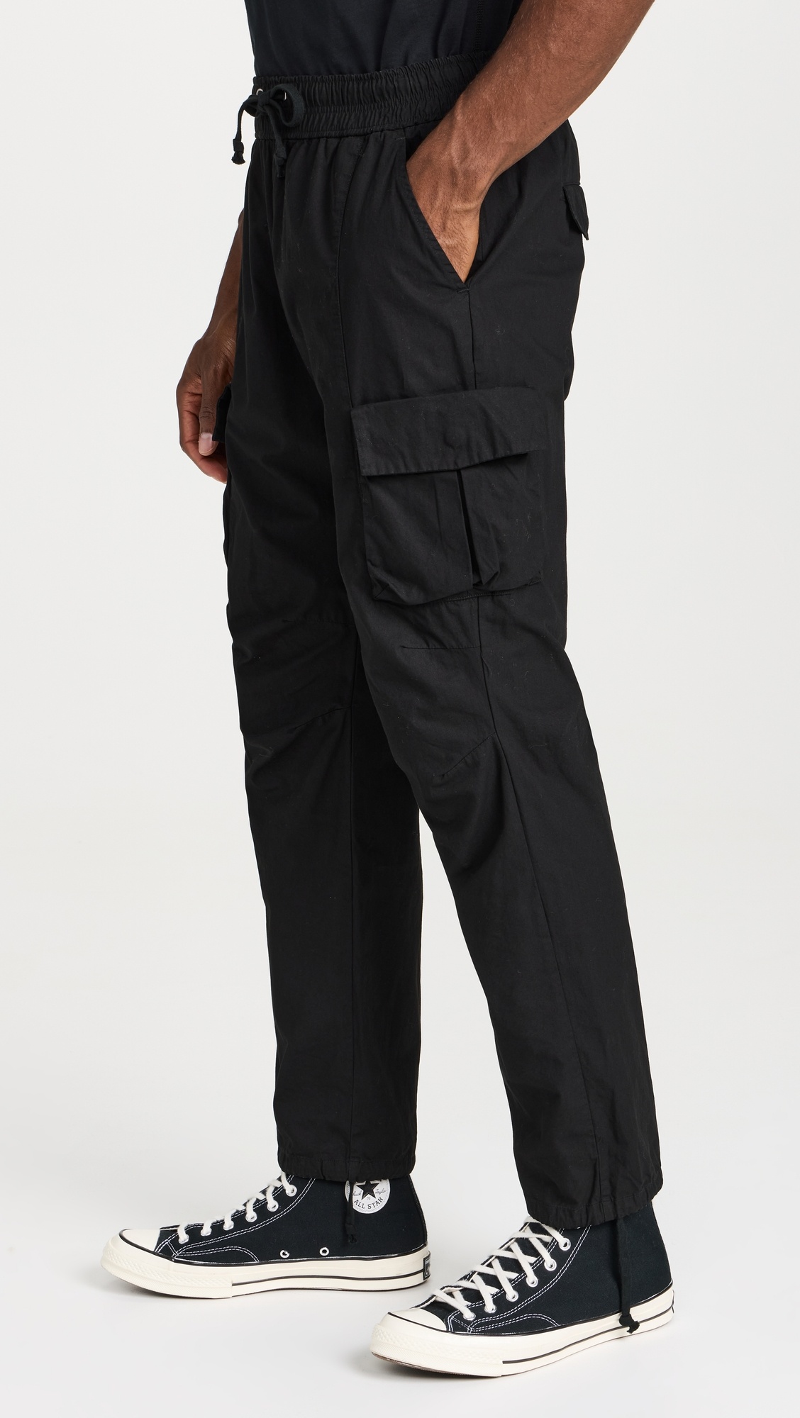 Back Sateen Cargo Pants - 3