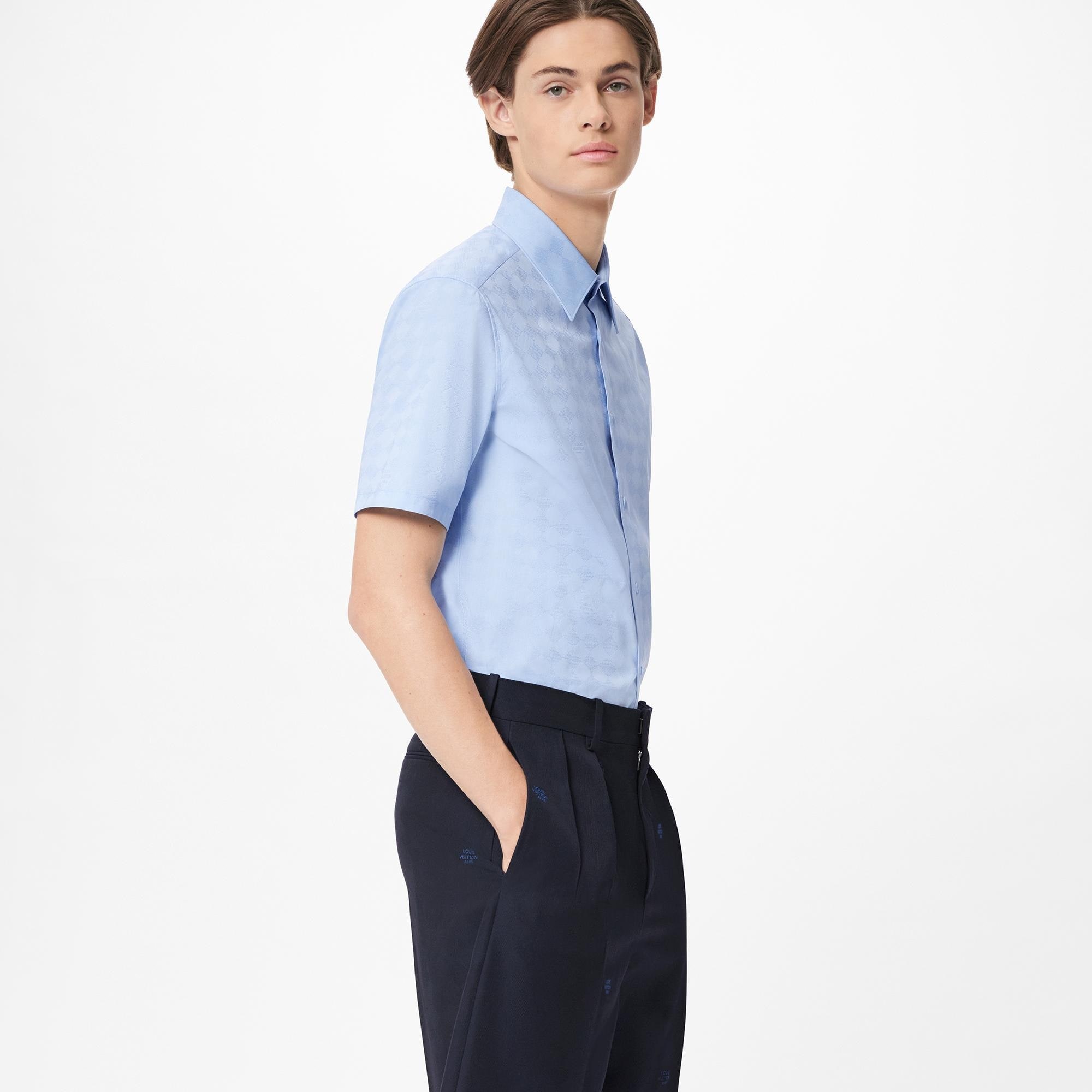 Damier Short-Sleeved Shirt - 4