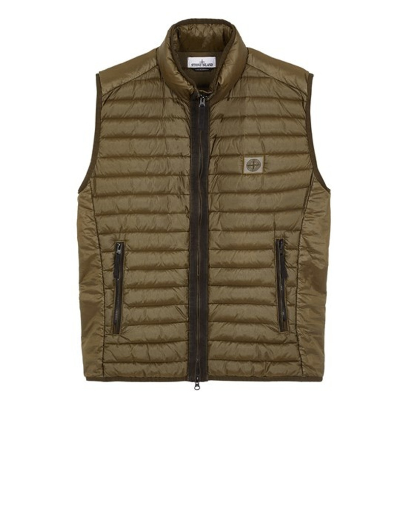 G0224 LOOM WOVEN CHAMBERS RECYCLED NYLON DOWN-TC OLIVE GREEN 1