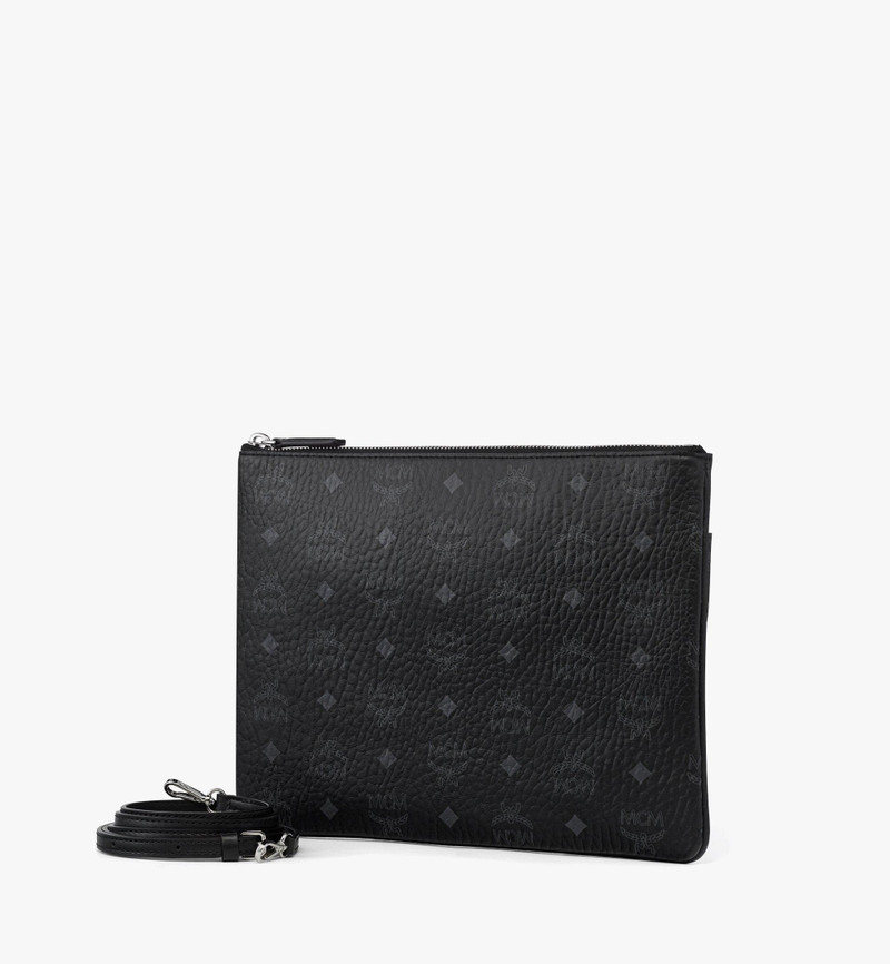 MCM Crossbody Pouch in Visetos Original outlook