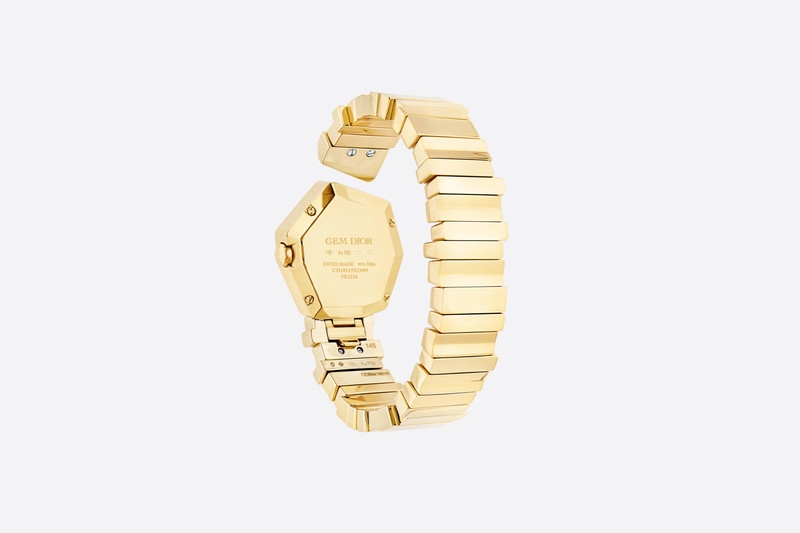 18K Yellow Gold, Diamonds and Tiger's Eye GEM DIOR 6