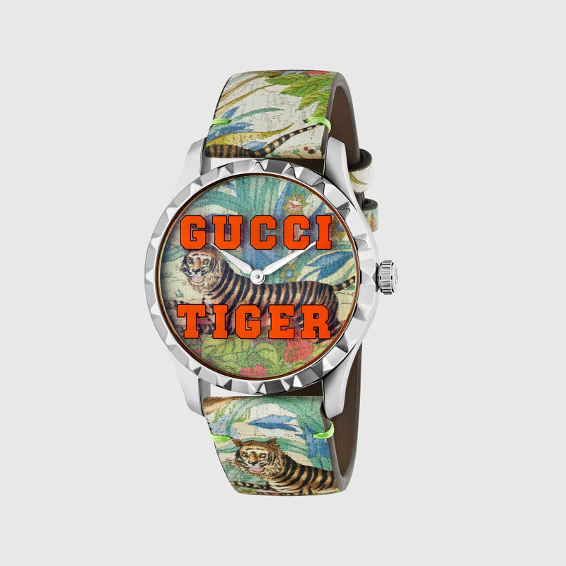 Gucci Tiger G-Timeless watch, 38 mm 1
