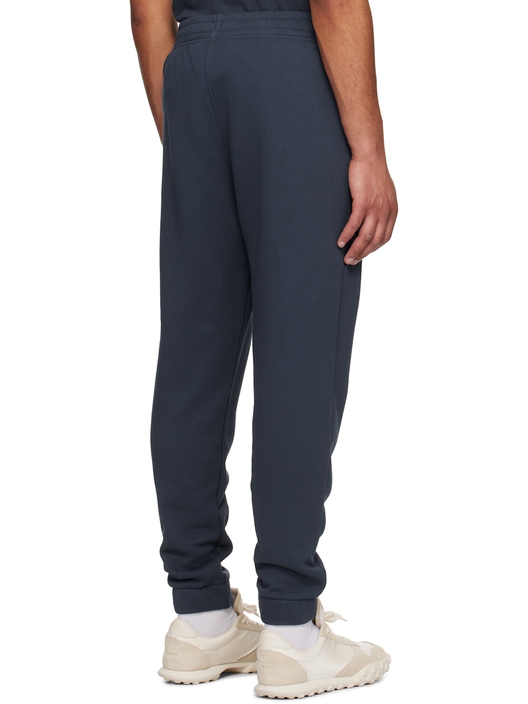 Navy Bold Fox Head Patch Comfort Jog Sweatpants - 3