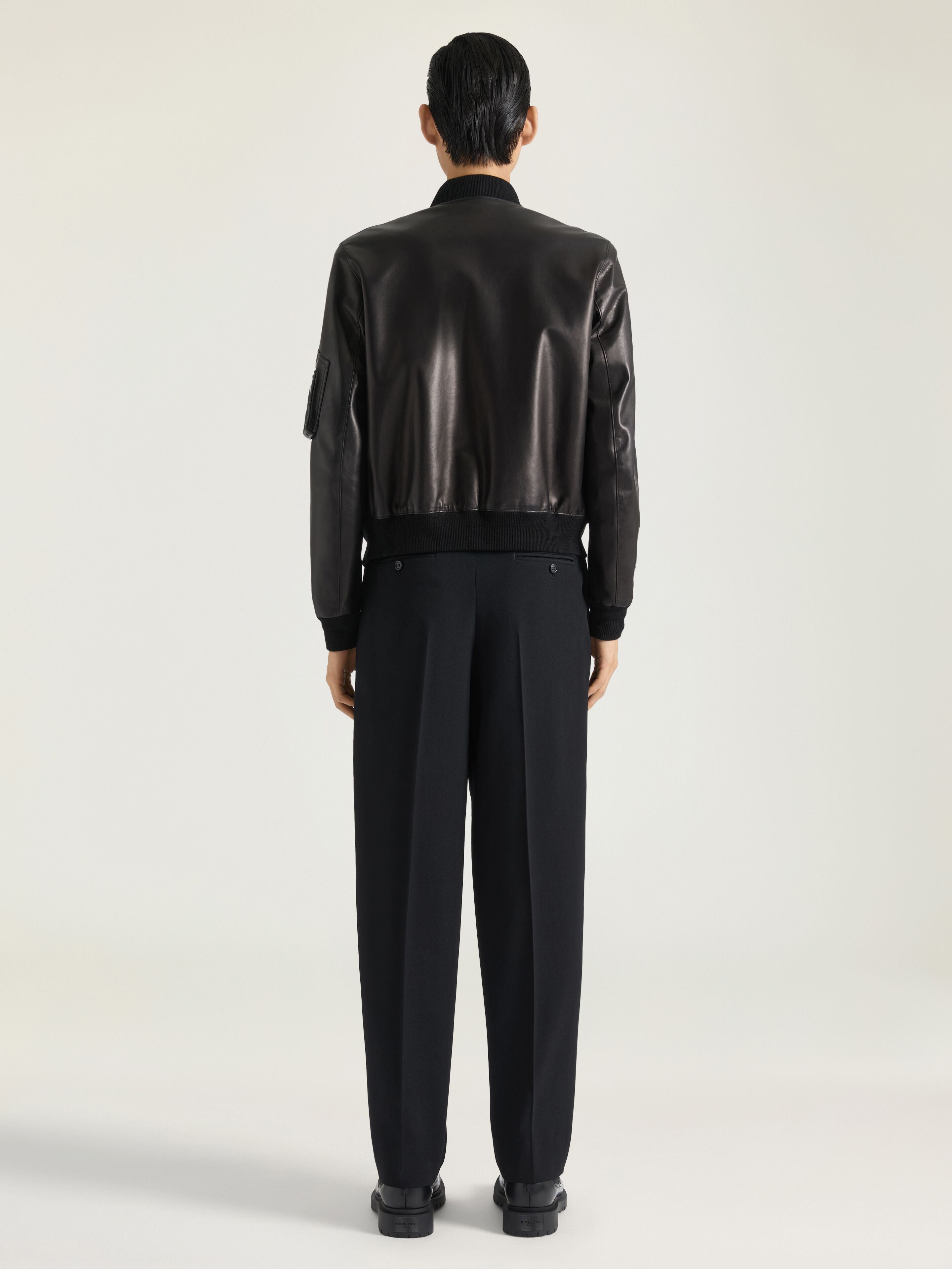 AVIATOR JACKET IN LEATHER - 4