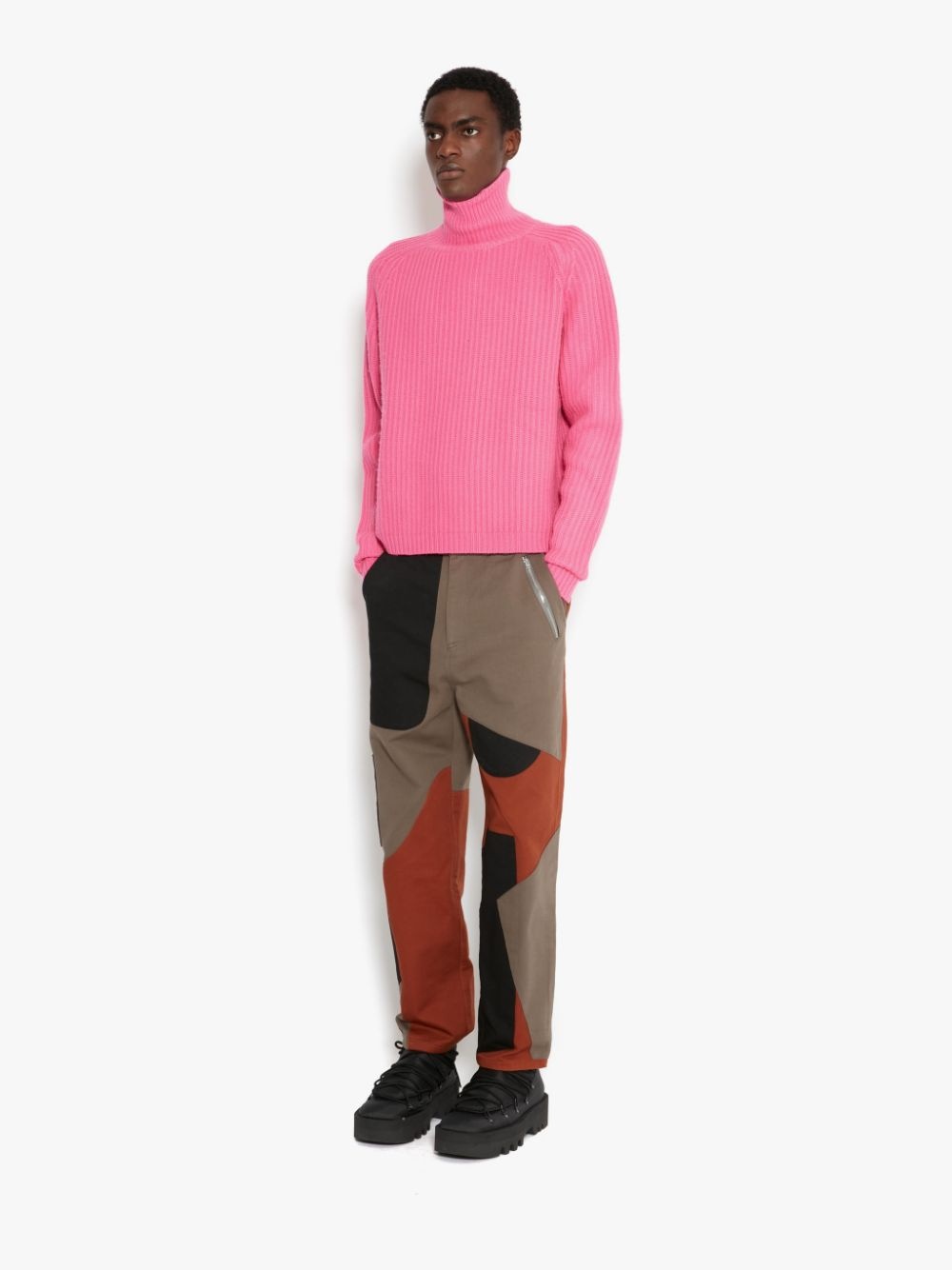 RAGLAN SLEEVE TURTLENECK JUMPER - 3