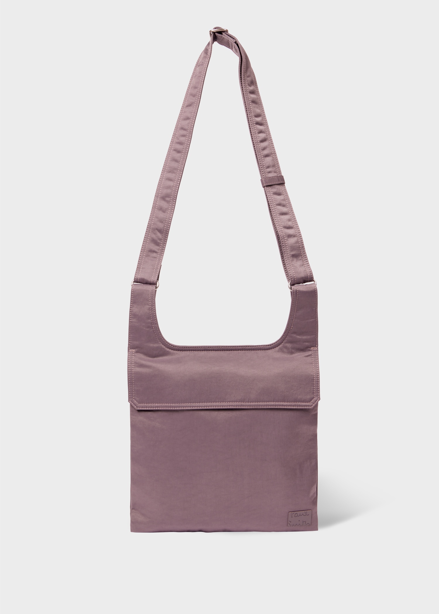 Lavender Cross-Body Satchel Bag - 1