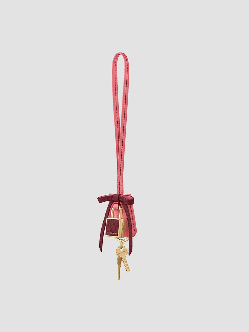 Women's The Bow Padlock Charm - Candy Plum 5
