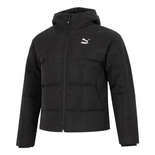 PUMA Classics Padded Down Jacket 'Black' 537685-01 - 1