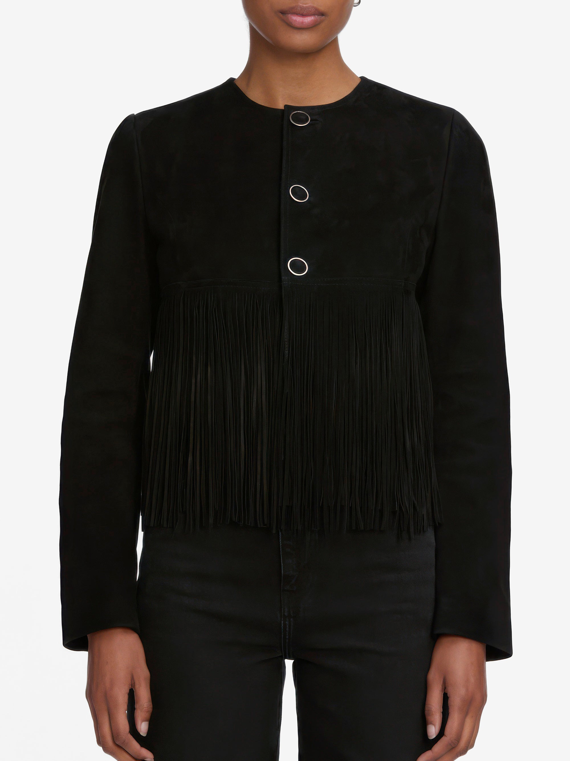 The Saddle Jacket in Black - 3
