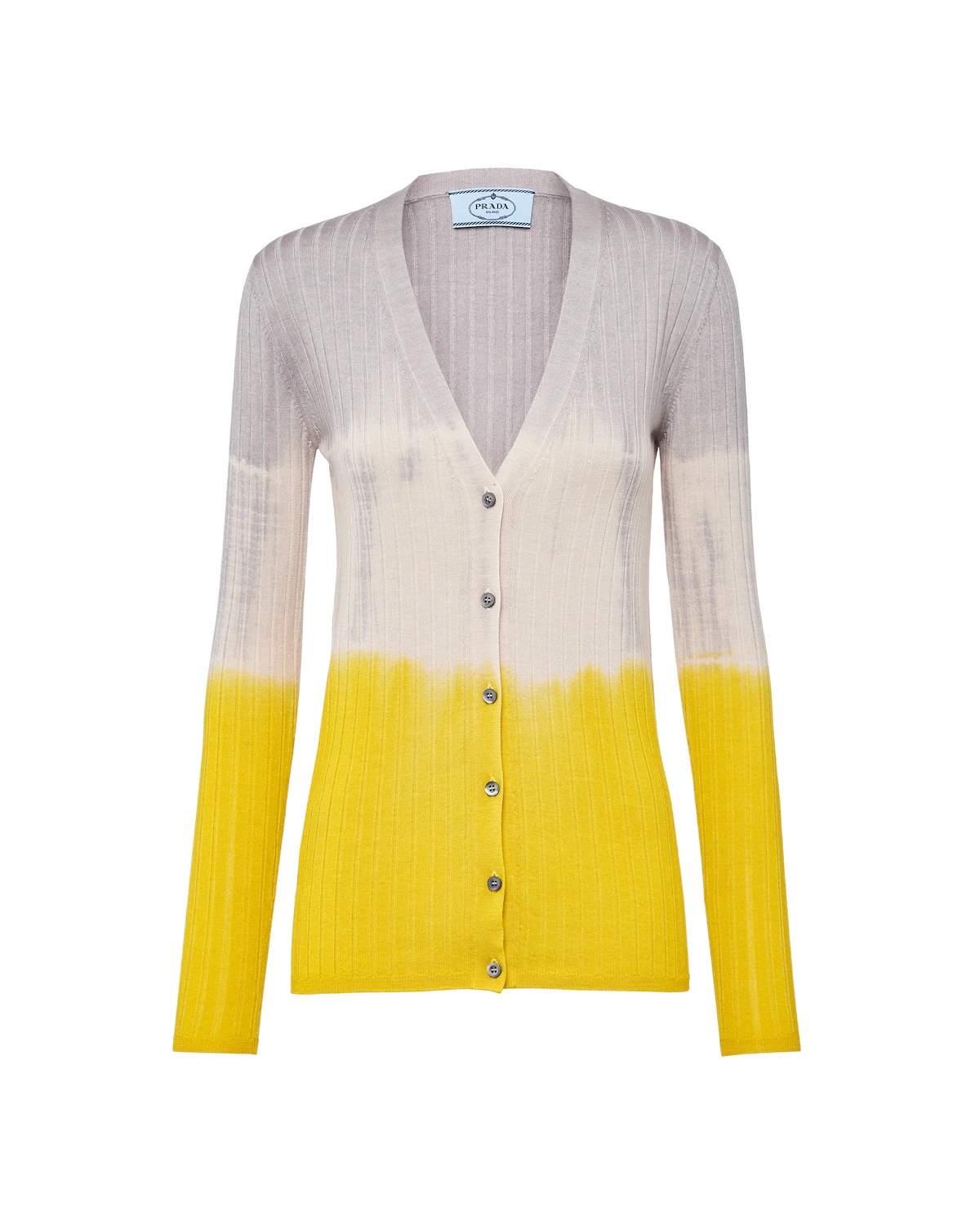 Wool and silk cardigan - 1