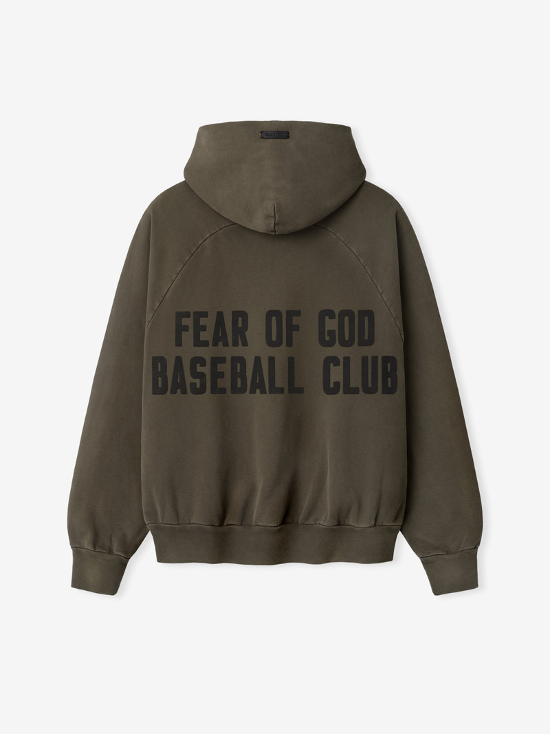 Baseball Club Half Zip Hoodie 2