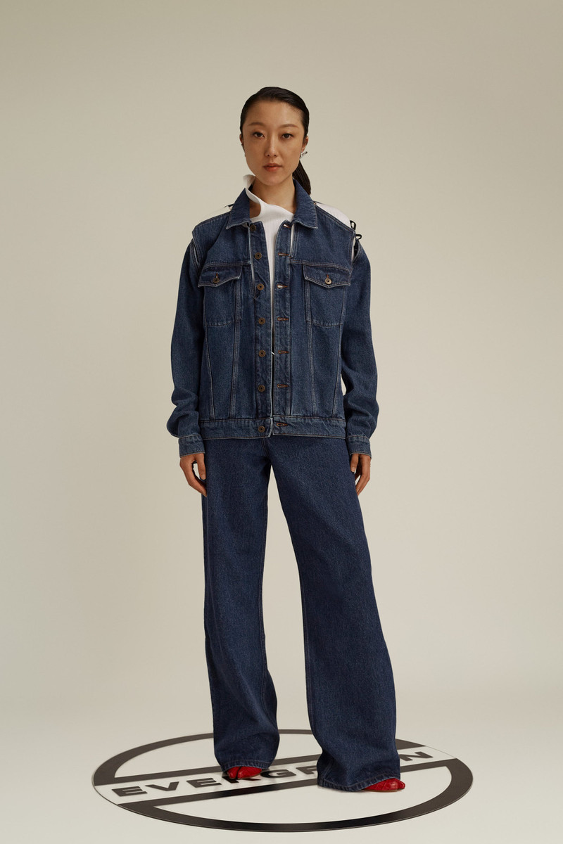 Y/Project Classic Peep Show Denim Jacket outlook