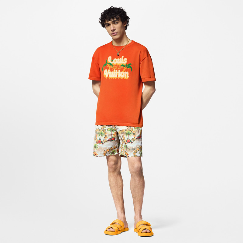 Louis Vuitton Monogram Nylon Swim Shorts outlook