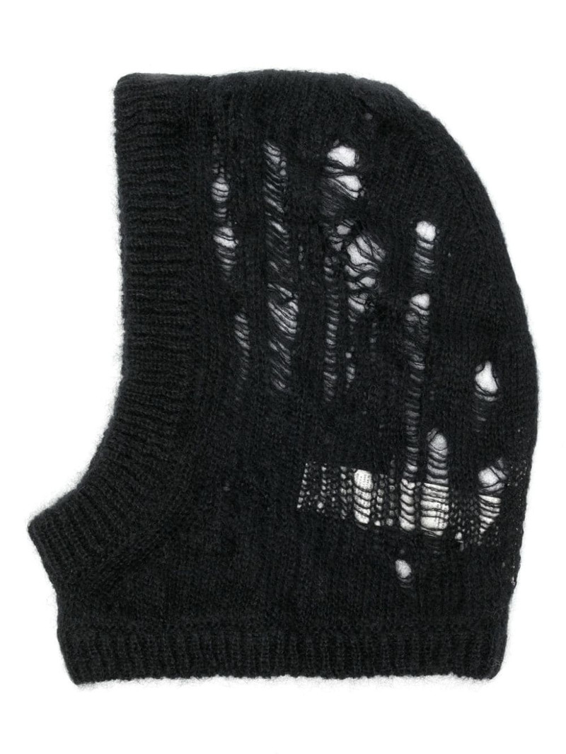 distressed knit balaclava 1