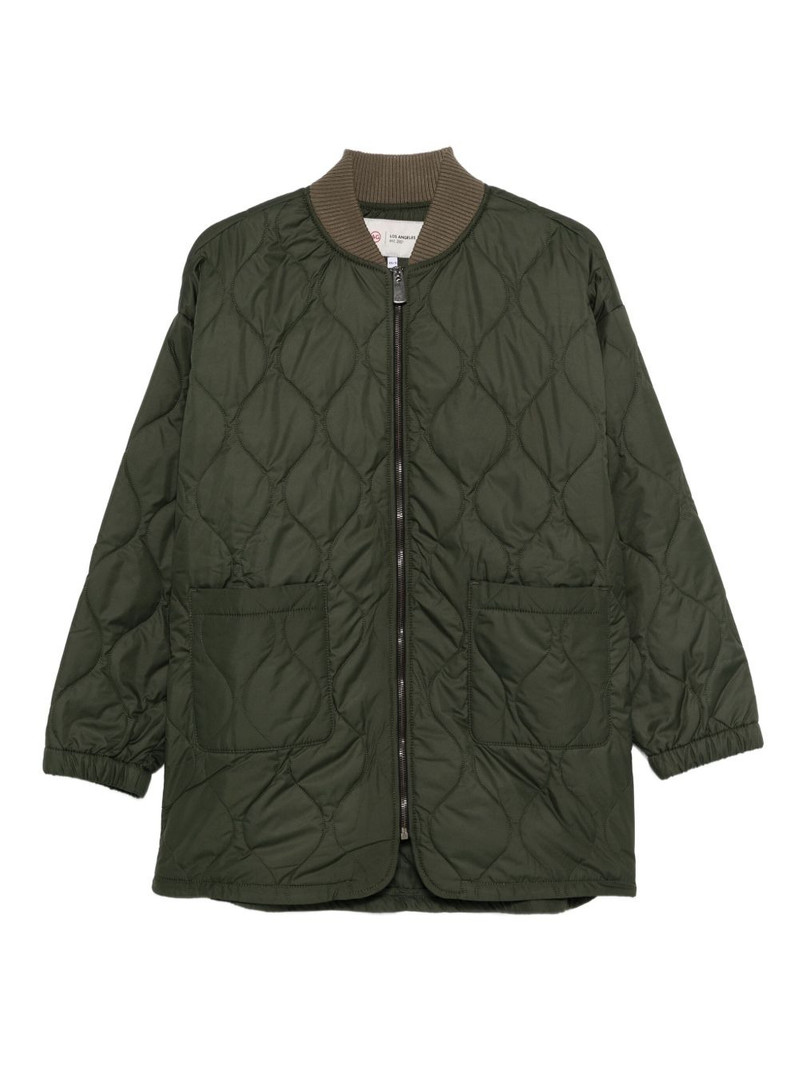 quilted oversized coat 1