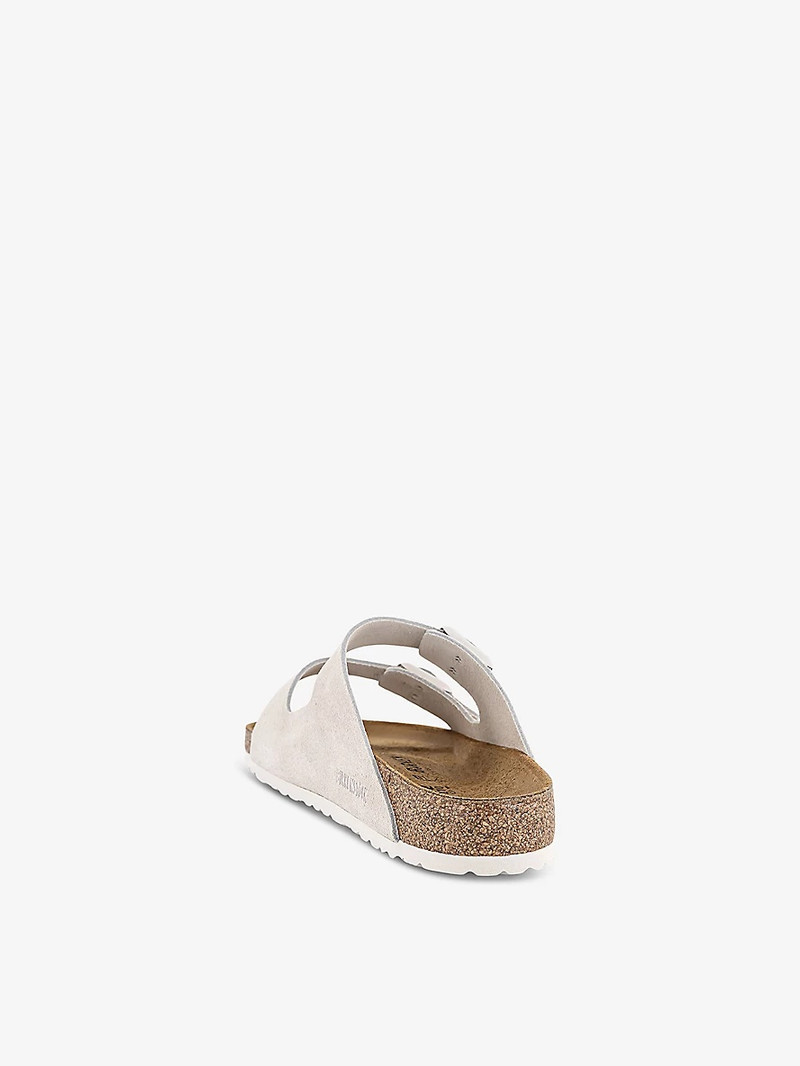 BIRKENSTOCK Arizona two-strap flat suede sandals outlook
