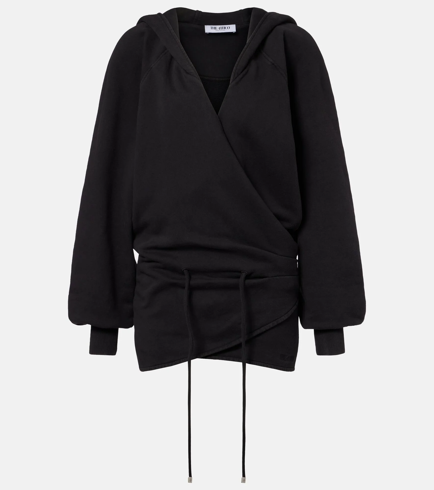 Cotton jersey sweatshirt dress - 1