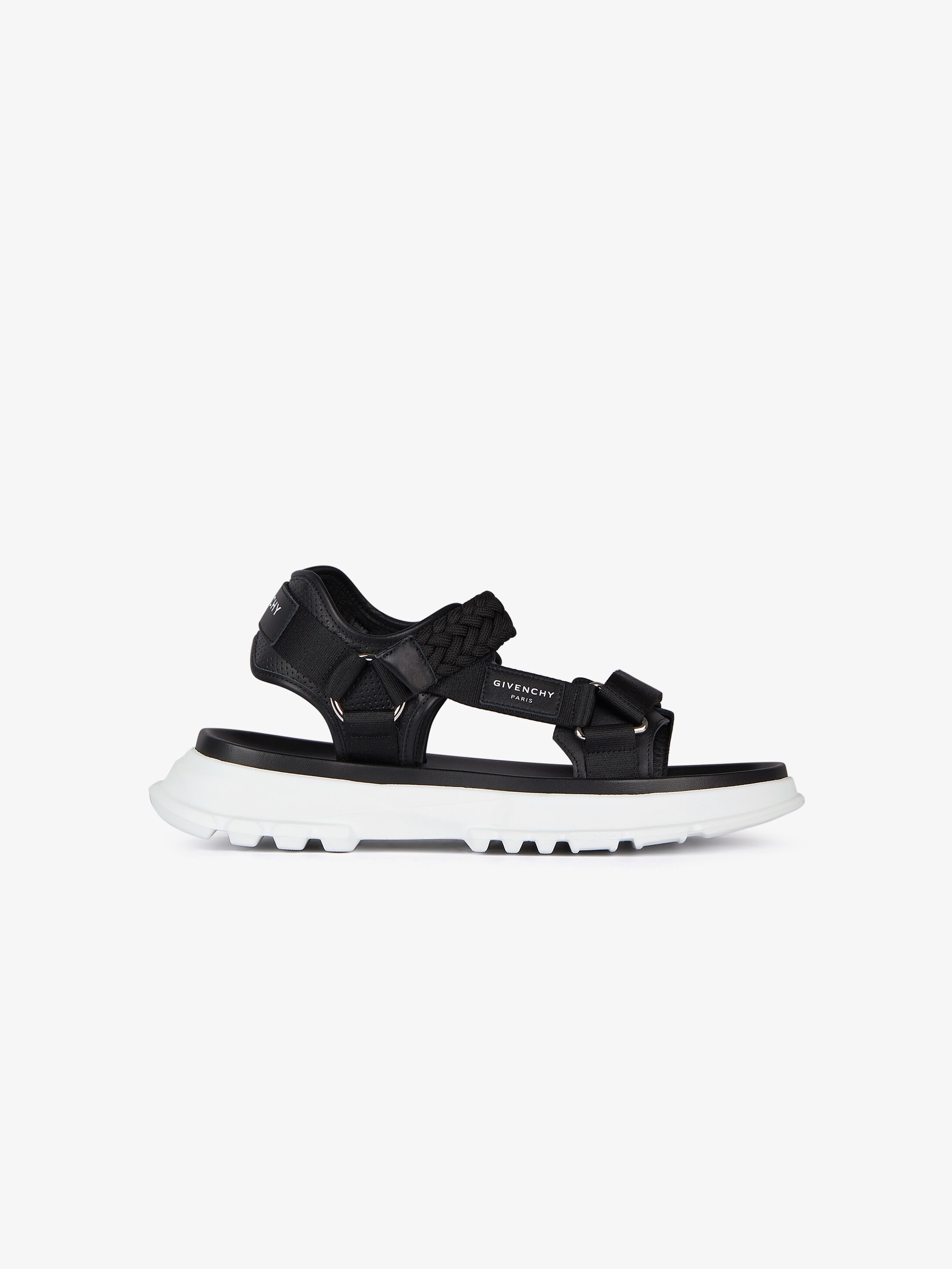 Spectre sandals in leather and canvas - 1