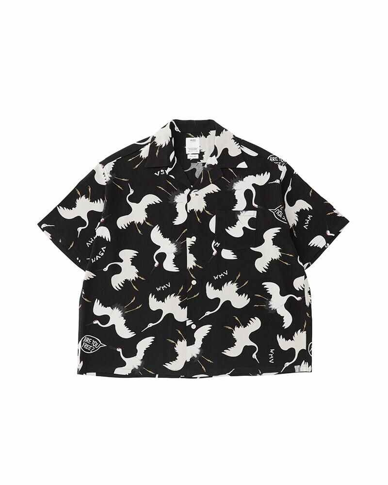 CROSBY SHIRT S/S HIKAKU BLACK - 1