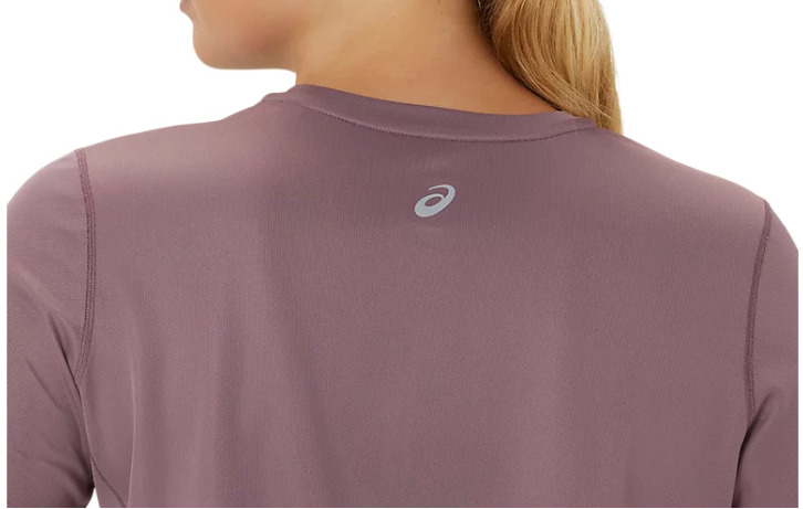 (WMNS) ASICS Fujitral Logo Long Sleeves T-Shirt 'Dusty Mauve' 2012D042-501 - 5