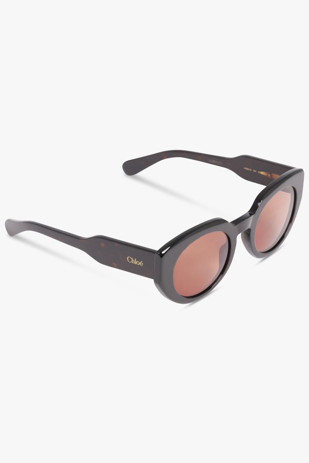 CH0311S ROUNDED SQUARE SUNGLASSES | GRADIENT BROWN - 2