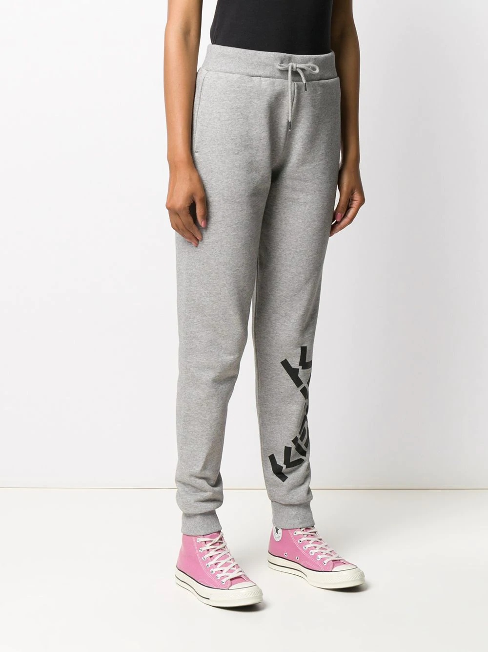 logo track pants - 3