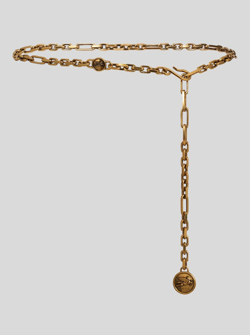 Etro CHAIN BELT WITH PEGASO COINS outlook
