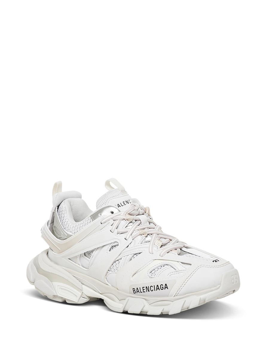 WHITE TRACK MESH AND NYLON SNEAKERS WOMAN BALENCIAGA - 2