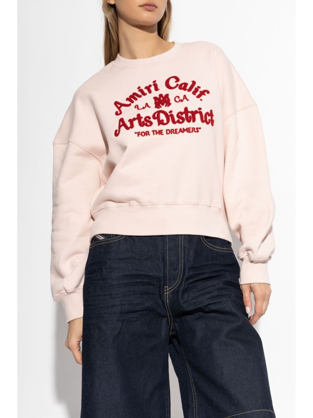 embroidered logo sweater - 3