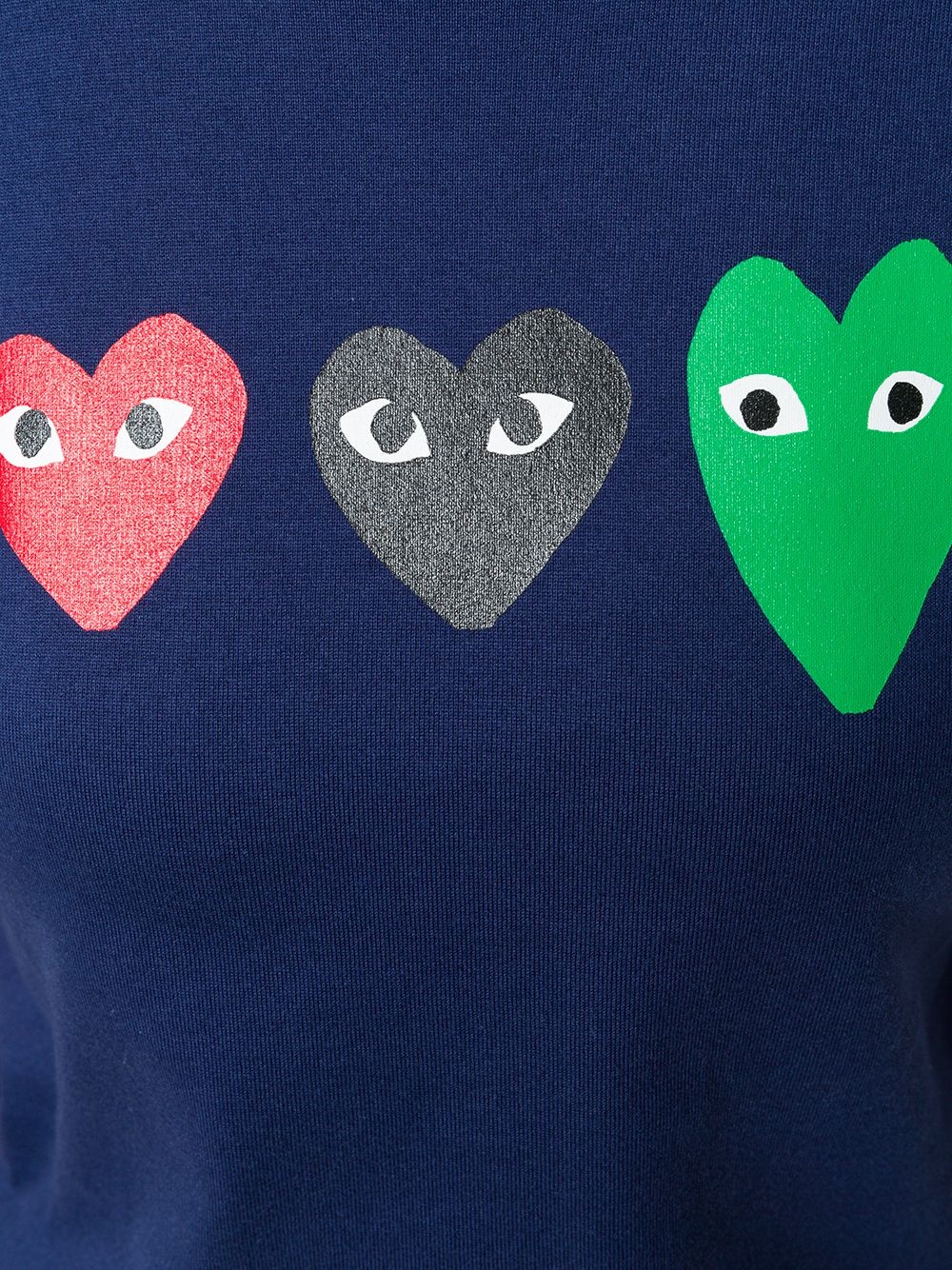 heart print T-shirt - 5