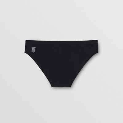 Burberry Monogram Motif Drawcord Swim Briefs outlook