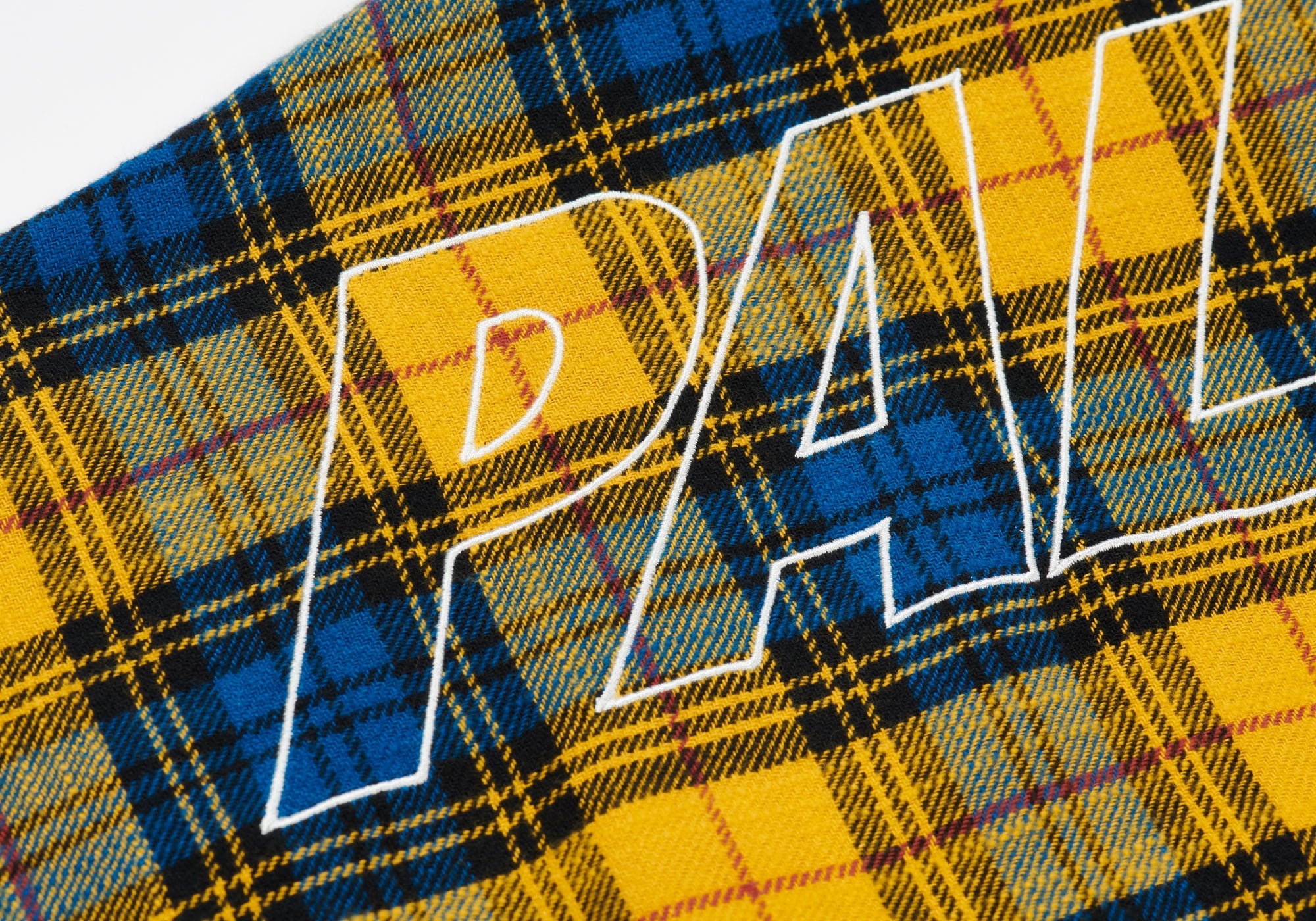 FLANNEL DROP SHOULDER SHIRT YELLOW - 3